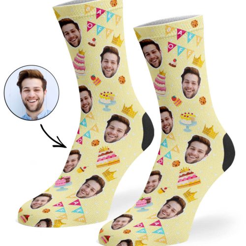 Cream Bake Off King Socks