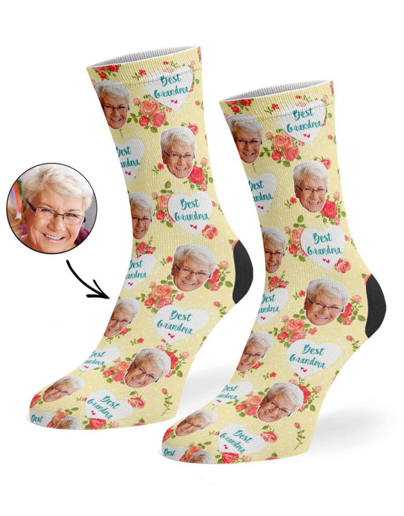 Cream Best Grandma Socks