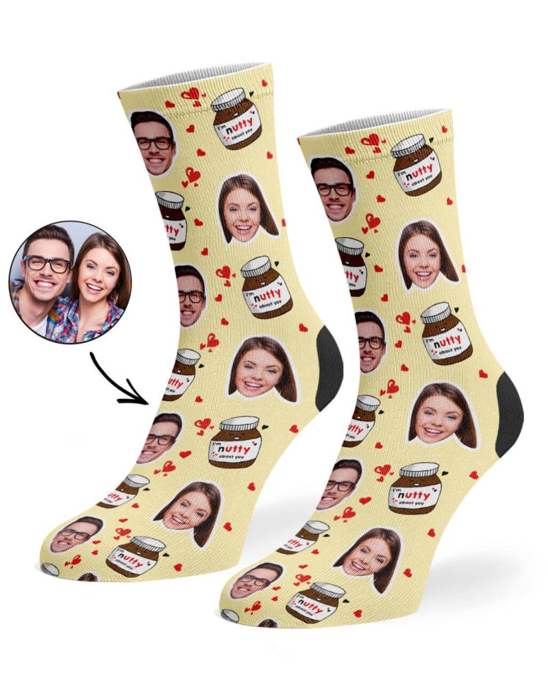 Cream Nutty About You Socks