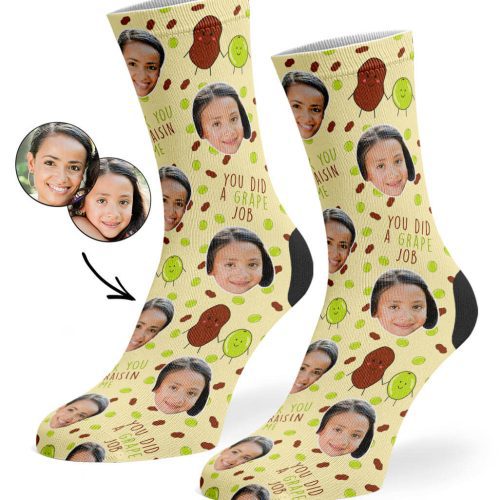 Cream Raisin Me Socks