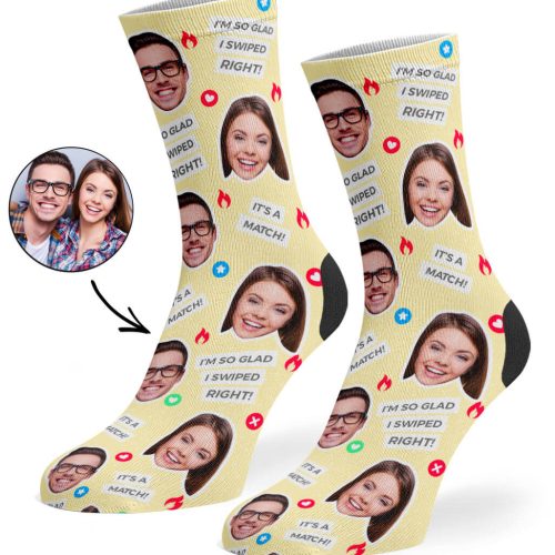 Cream Tinder Socks