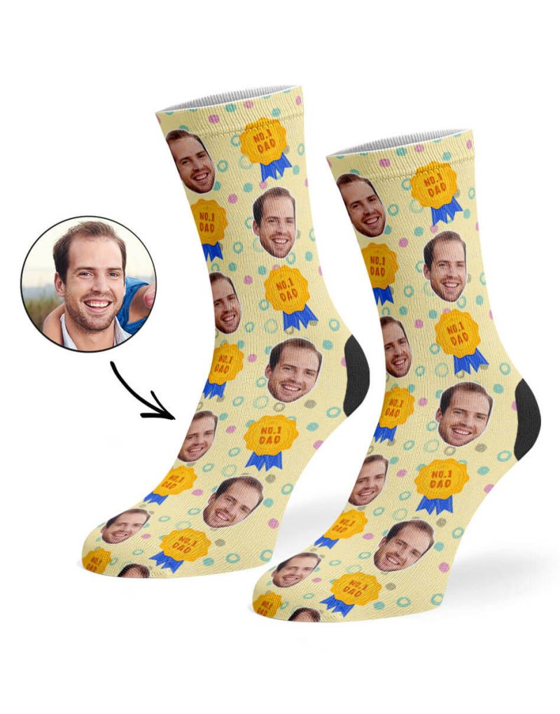 Cream 1 Dad Socks