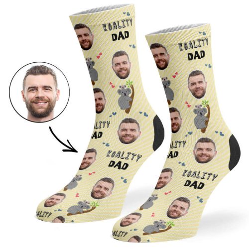 Cream Koality Dad Socks