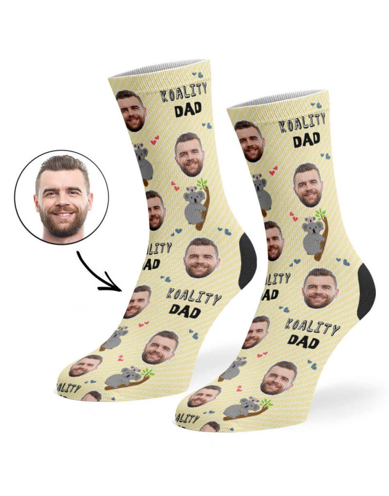 Cream Koality Dad Socks