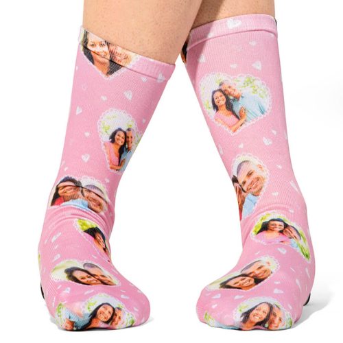 Cute Photo Collage Socks