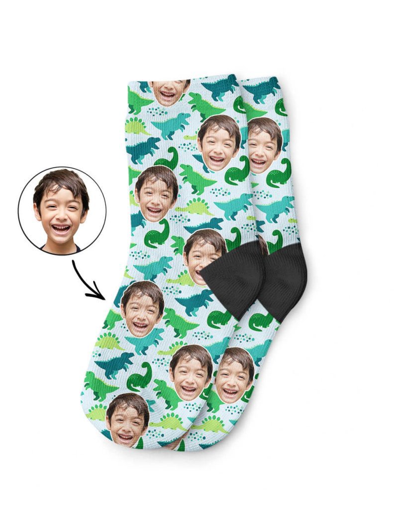 Dinosaur Pattern Kids Socks