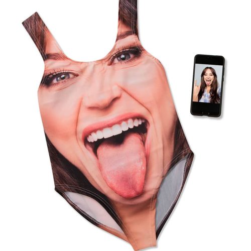 Face Splat Swim Suit