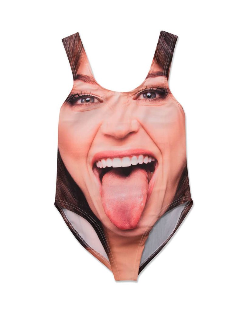 Face Splat Swim Suit2