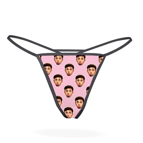 Face babypink thongs