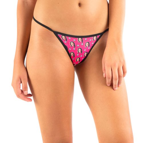 Face Daisies Thong