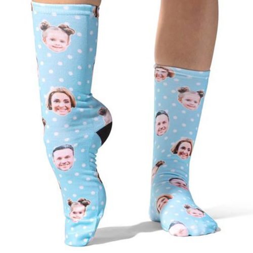 Family Spotty Face Socks