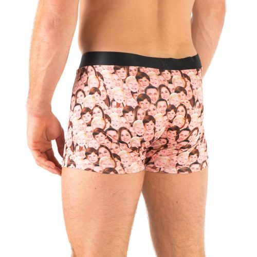 Family Face Mash Boxers Back