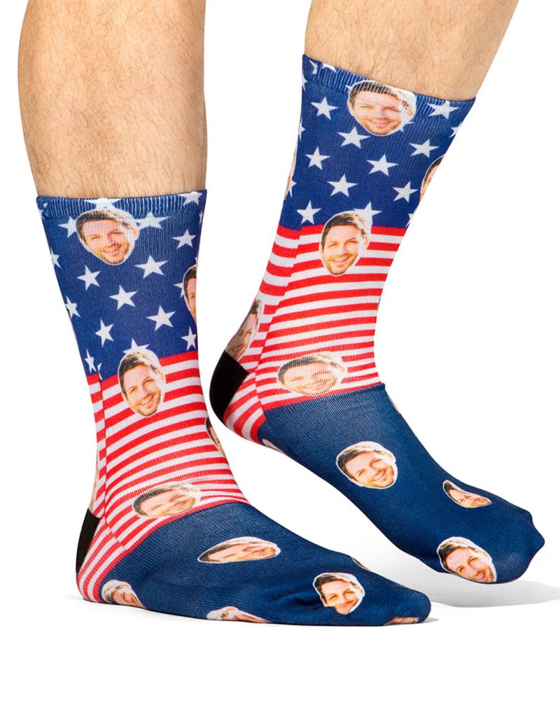 Flag Face Socks