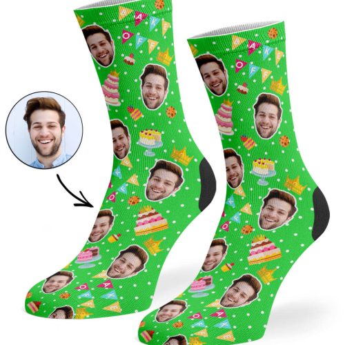 Green Bake Off King Socks