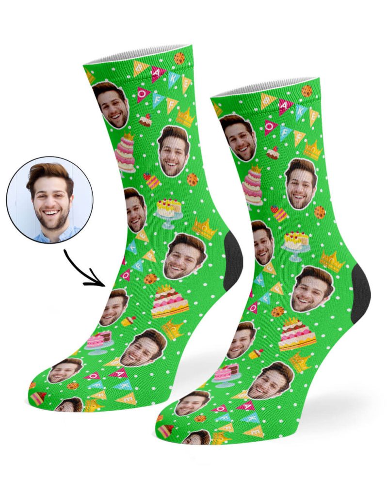 Green Bake Off King Socks