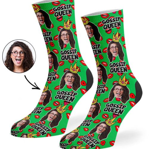 Green Gossip Queen Socks