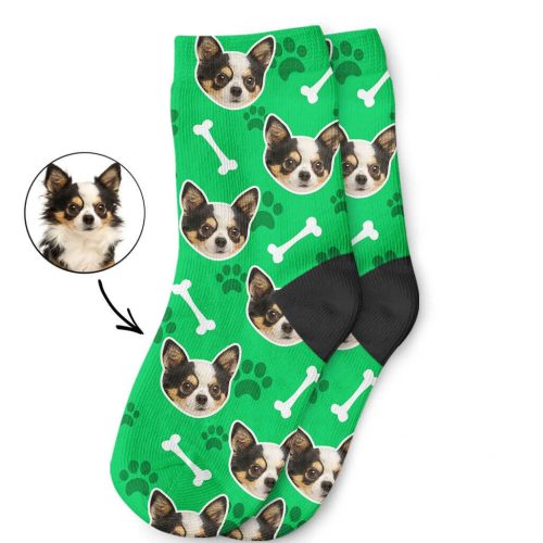 Green Your Dog On Kids Socks 1