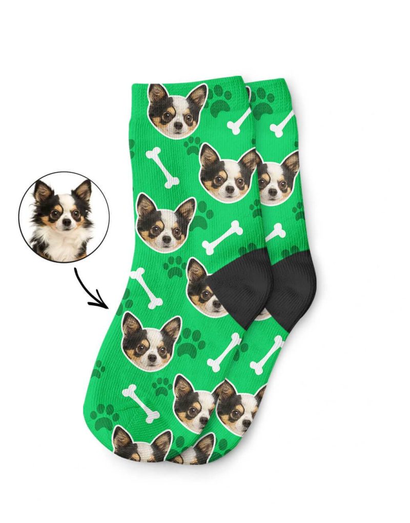 Green Your Dog On Kids Socks 1