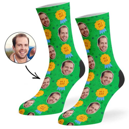 Green 1 Dad Socks