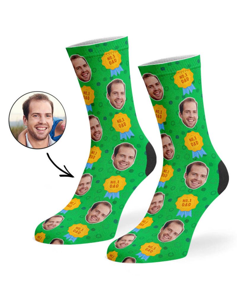 Green 1 Dad Socks