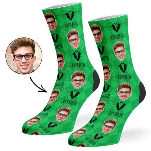 Green Usher Socks