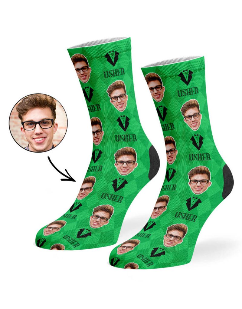 Green Usher Socks