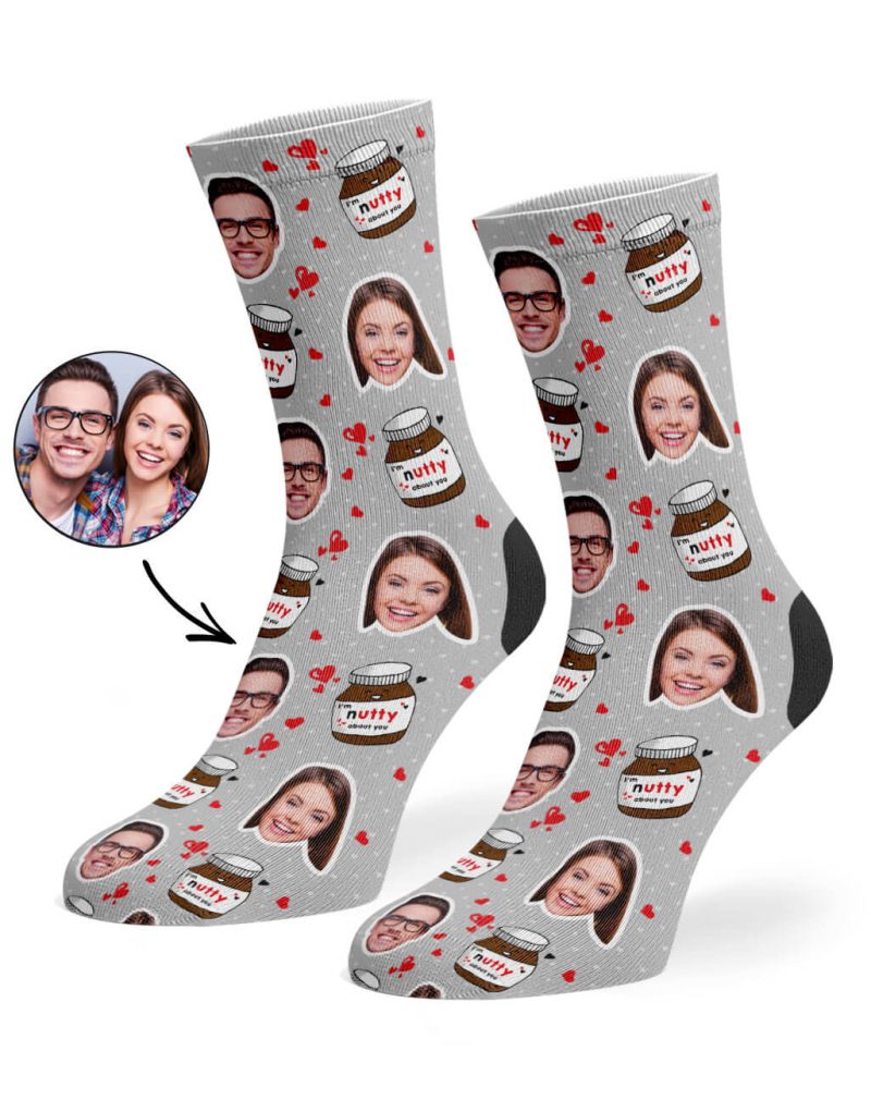 Grey Nutty About You Socks