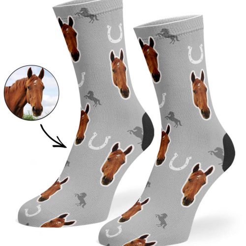 Grey Your Horse on Socks