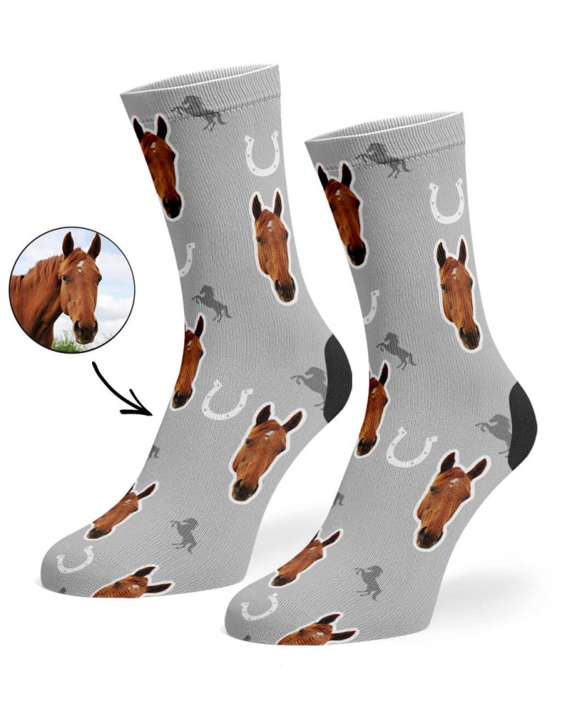 Grey Your Horse on Socks