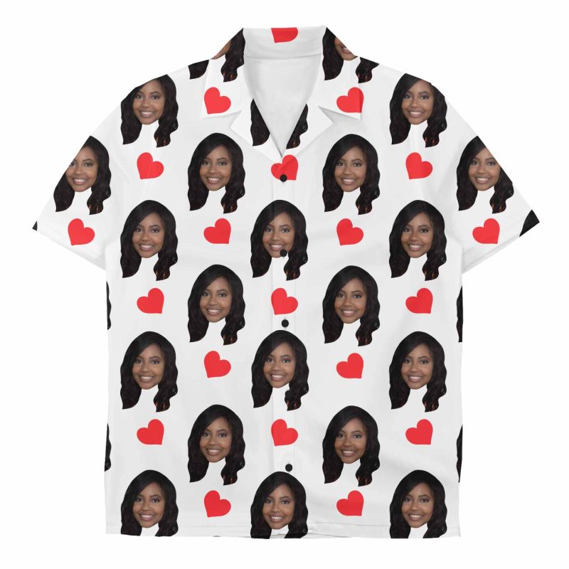 Hearts Custom Face Shirt