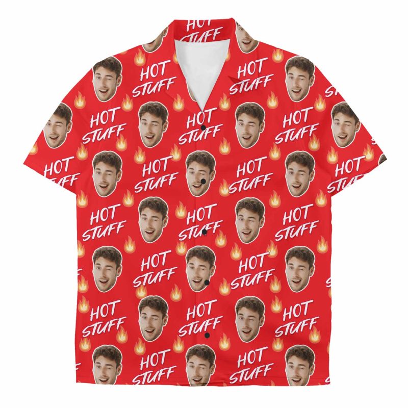 Hot Stuff Custom Hawaiian Shirt