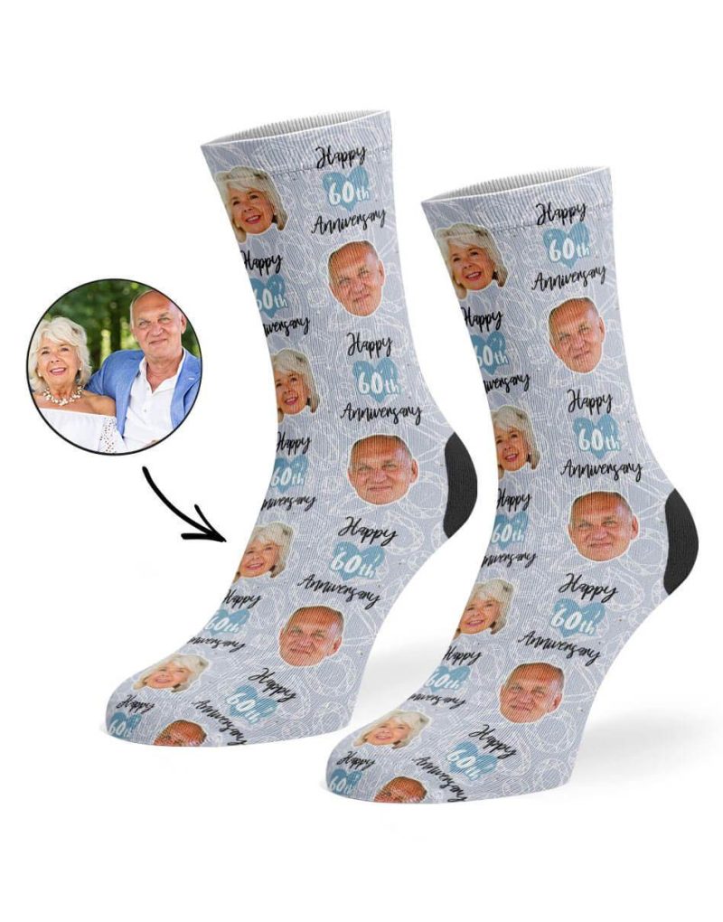 Happy 60th Anniversary Socks