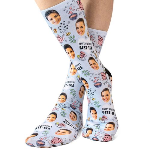 Happy Birthday Best tea Socks