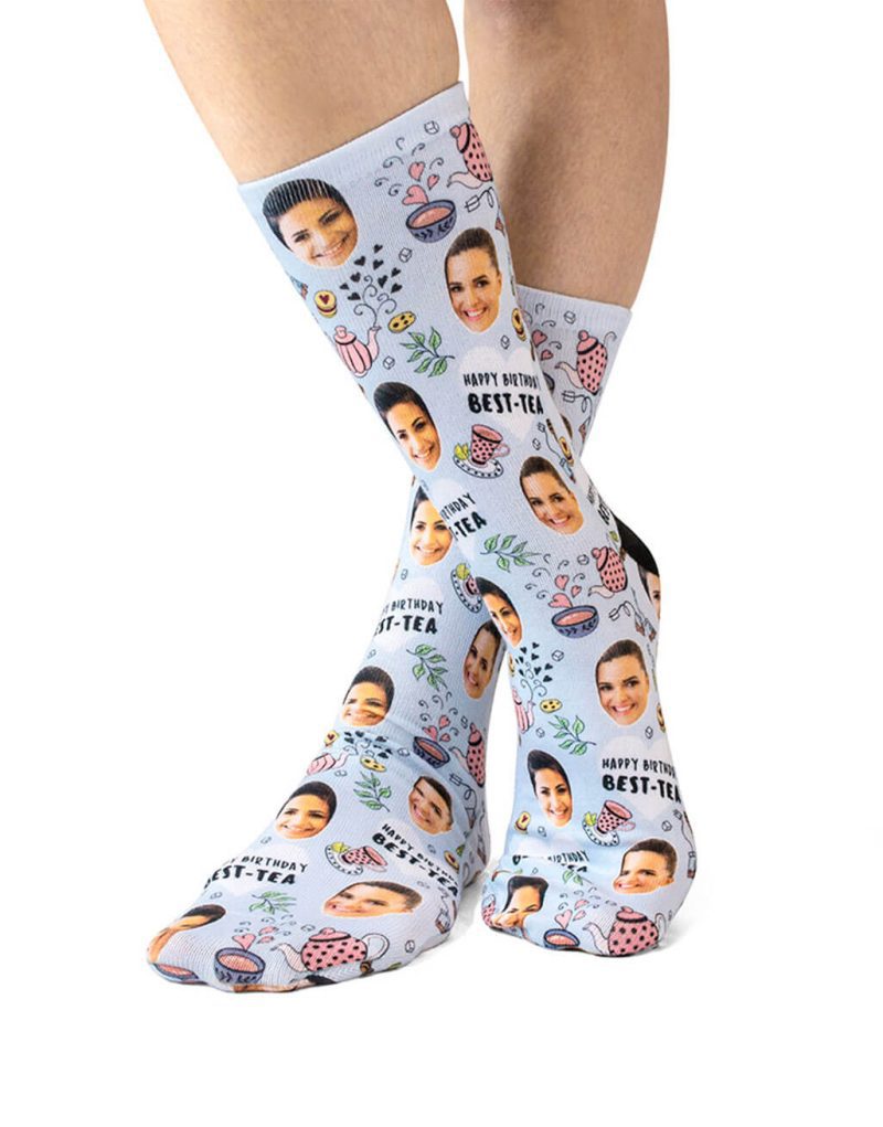 Happy Birthday Best tea Socks