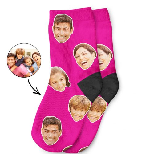 Family Photo Kids Socks