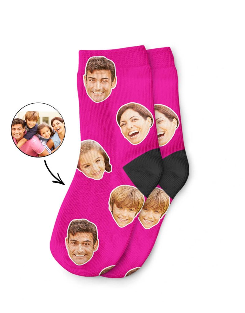 Family Photo Kids Socks