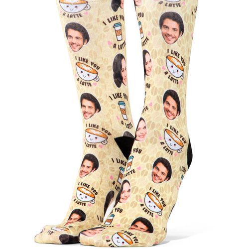 I Like You A Latte Socks