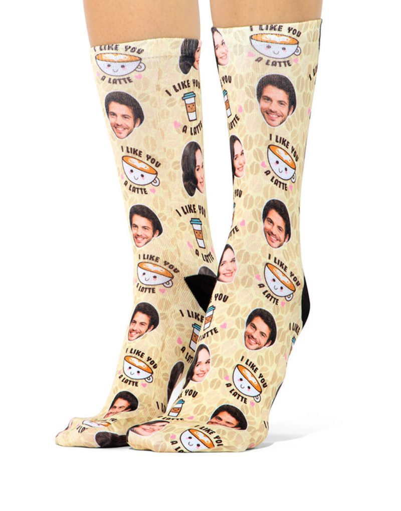 I Like You A Latte Socks