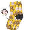 Christmas Star Kids Photo Socks