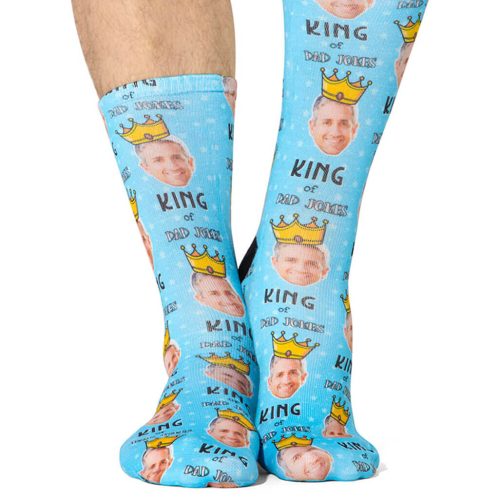 King of Dad Jokes Socks