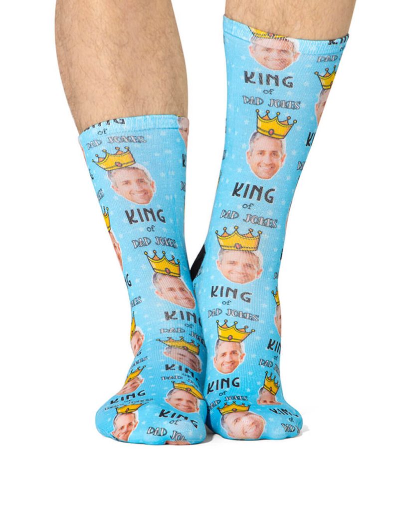 King of Dad Jokes Socks