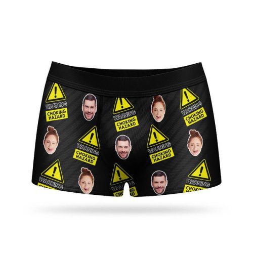 Choking Hazard Custom Boxers