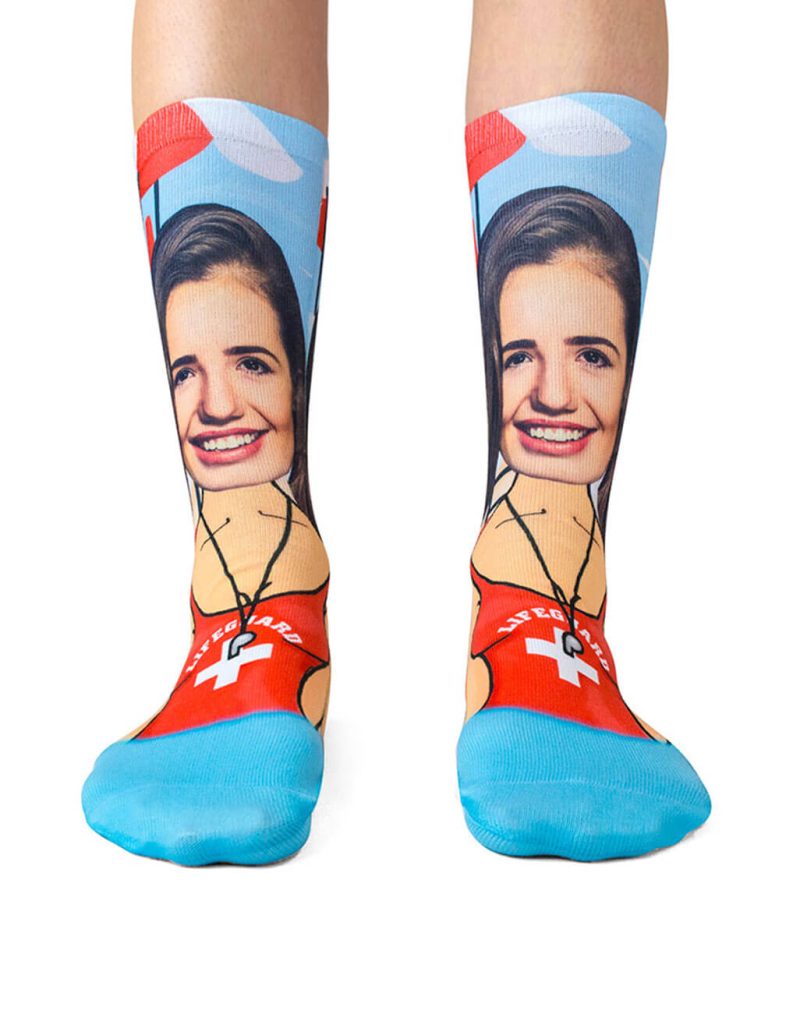 Lifeguard Lady Socks