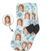 Hawaiian Face Kids Socks