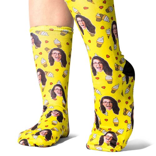 Love Ice Cream Socks