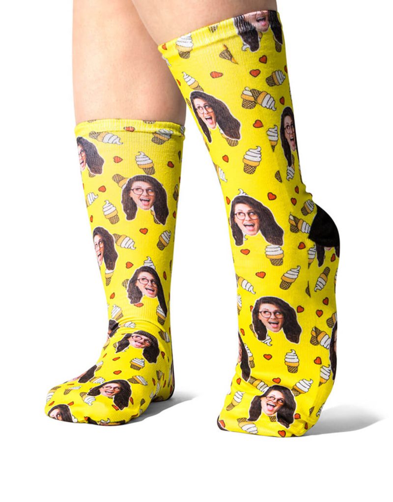 Love Ice Cream Socks