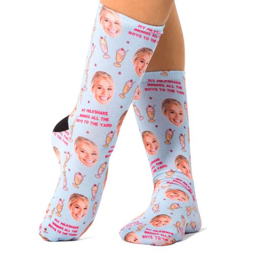 Milkshake to the yard Socks