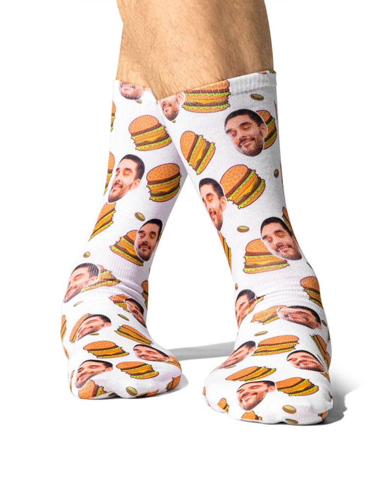 Mmm Burger Socks