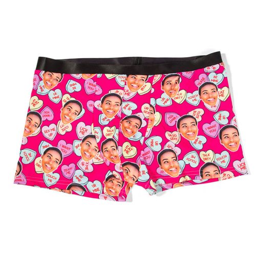 Naughty love heart boxers