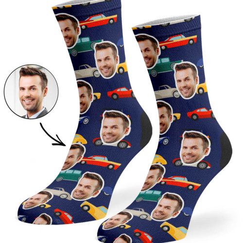 Navy CAR FACE SOCKS f39d9b42 420c 4106 b1a6 068c38a7f979